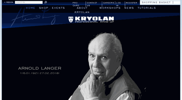 login.kryolan.com