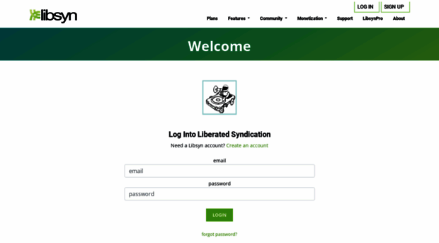 login.libsyn.com