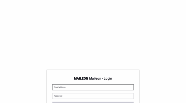 login.maileon.com