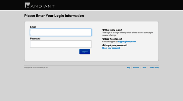 login.mandiant.com
