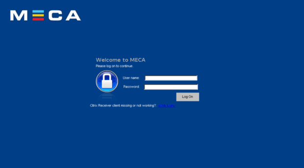 login.meca.se