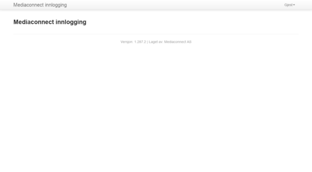 login.mediaconnect.no
