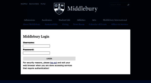 login.middlebury.edu