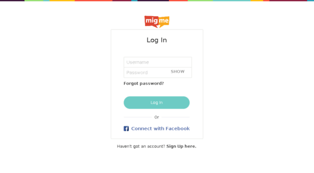 login.mig.me