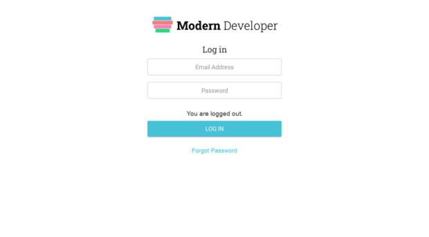 login.moderndeveloper.com