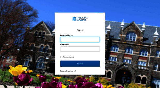 login.moravian.edu