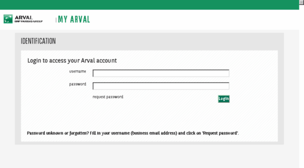 login.myarval.com