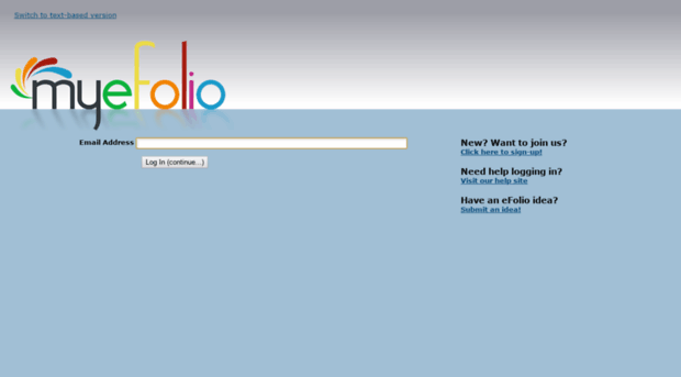 login.myefolio.com