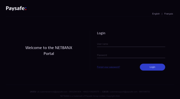 login.netbanx.com