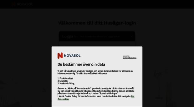 login.novasol.se