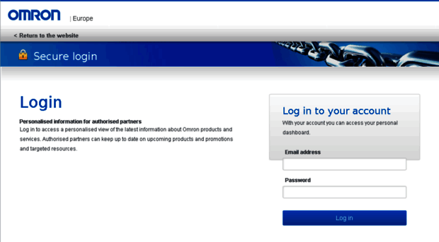 login.omron.eu