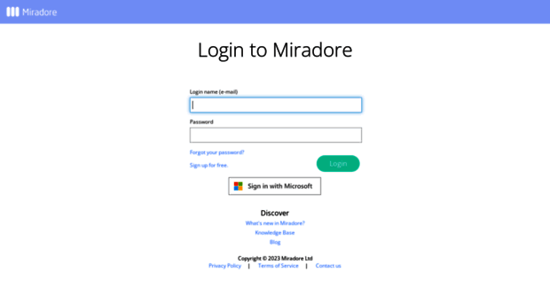 login.online.miradore.com