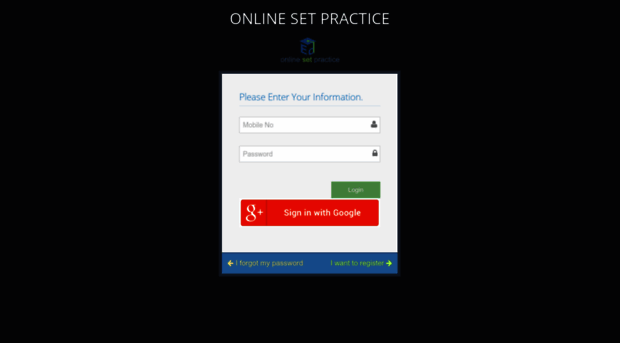 login.onlinesetpractice.com