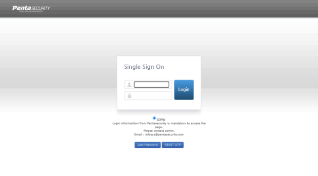 login.pentasecurity.com
