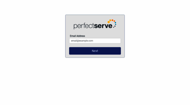 login.perfectserve.com