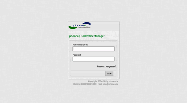 login.phonea.de