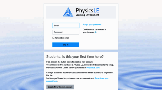 login.physicscurriculum.com