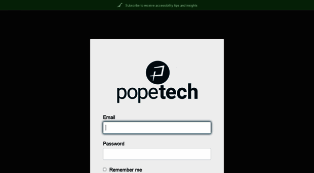 login.pope.tech