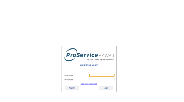 login.proservice.com