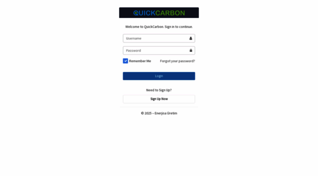 login.quickcarbon.com
