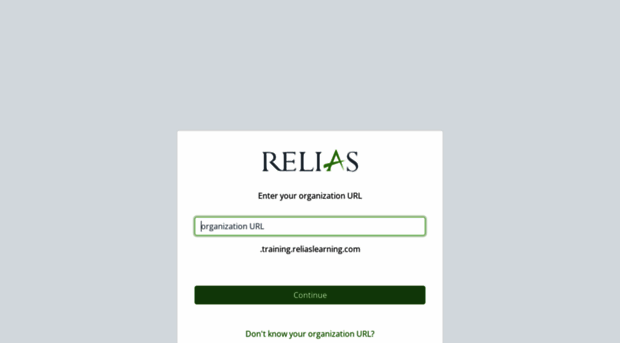 Login reliaslearning Relias Authentication Login Relias Learning