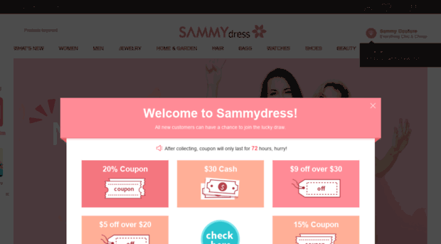 login.sammydress.com