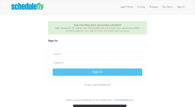 login.schedulefly.com