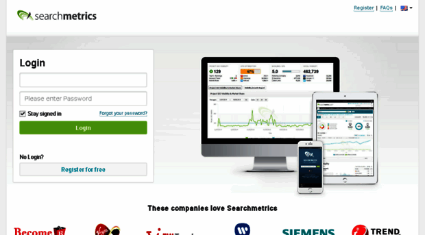 login.searchmetrics.com