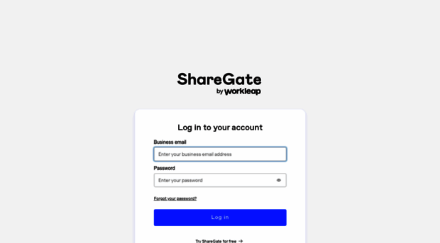 login.sharegate.com