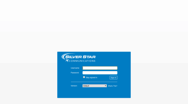 login.silverstar.com