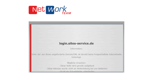 login.sites-service.de