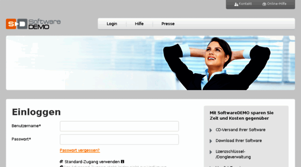 login.softwaredemo.de