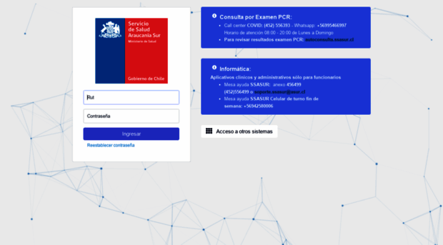 login.ssasur.cl