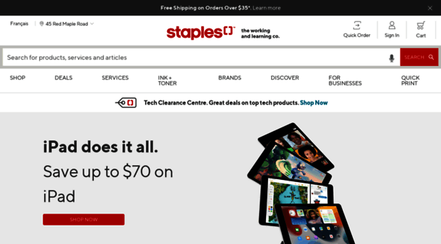 login.staples.ca