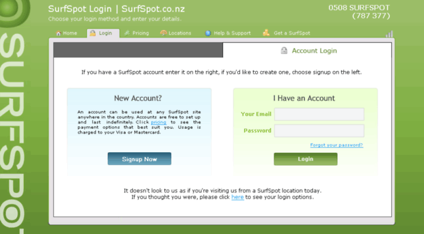 login.surfspot.co.nz