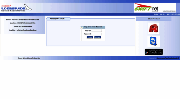 login.swiftnetbroadband.net