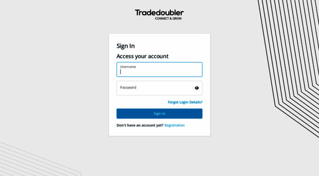 login.tradedoubler.com