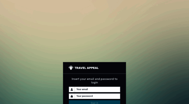 login.travelappeal.com