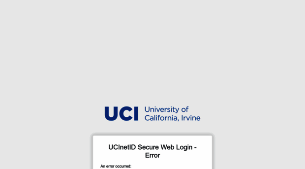 login.uci.edu