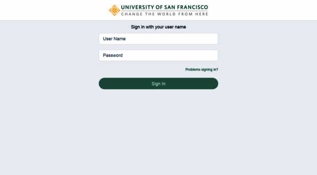 login.usfca.edu