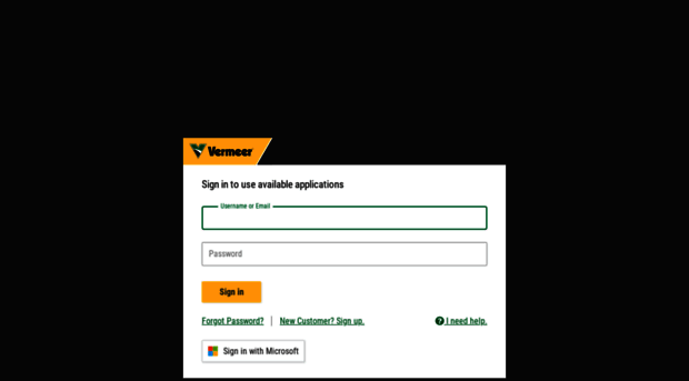 login.vermeer.com