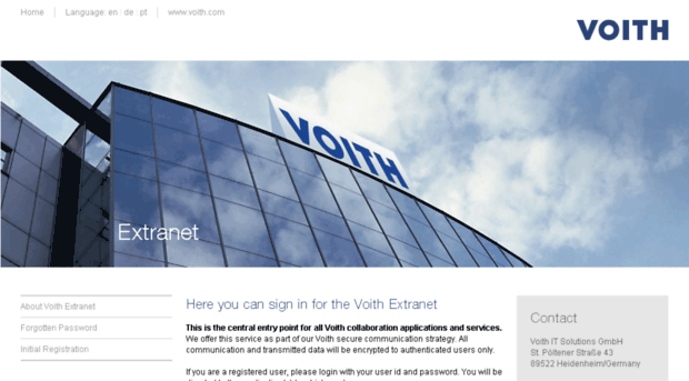 login.voith.com