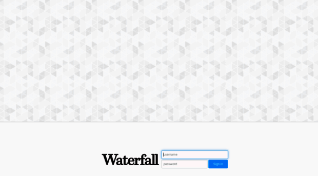 login.waterfall.com
