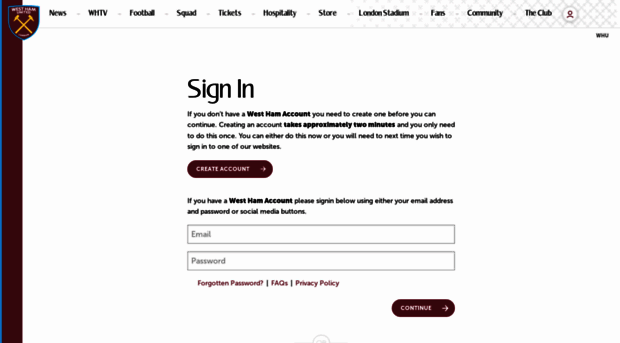 login.whufc.com