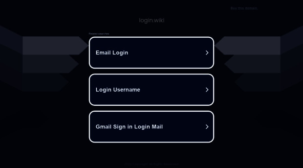 login.wiki