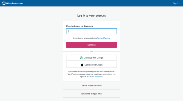 login.wordpress.com