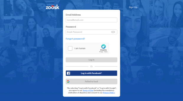 Zoosk online dating login