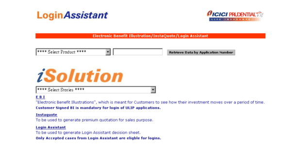 loginassistant.iciciprulife.com