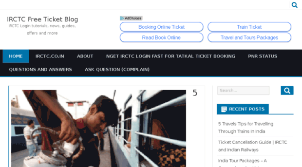 loginirctc.in