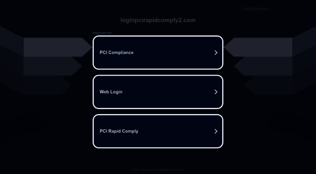 loginpcirapidcomply2.com